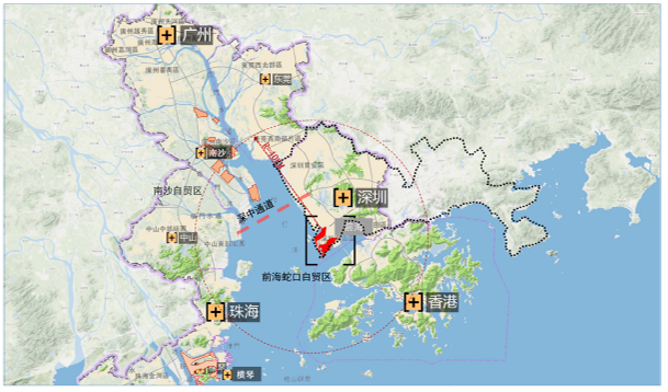前海在哪兒？前海蛇口自貿(mào)區(qū)規(guī)劃范圍（圖）